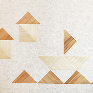 日本の森から生まれた木の壁紙 木製壁紙